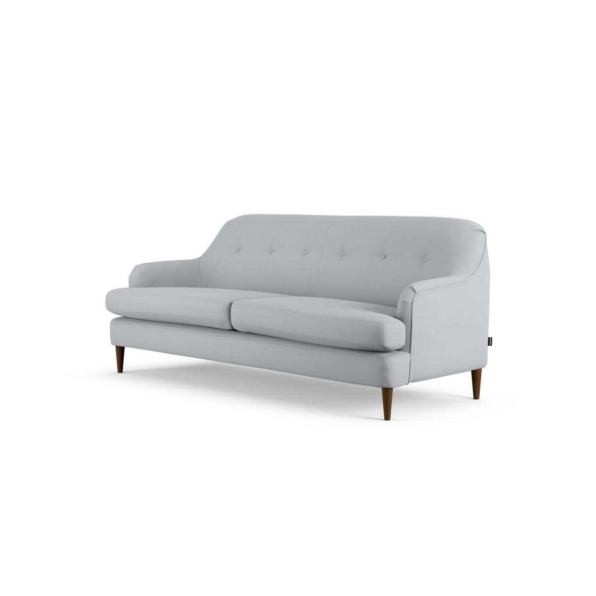 Habitat Frome Fabric 3 Seater Sofa - Grey - Dark Leg – image 3