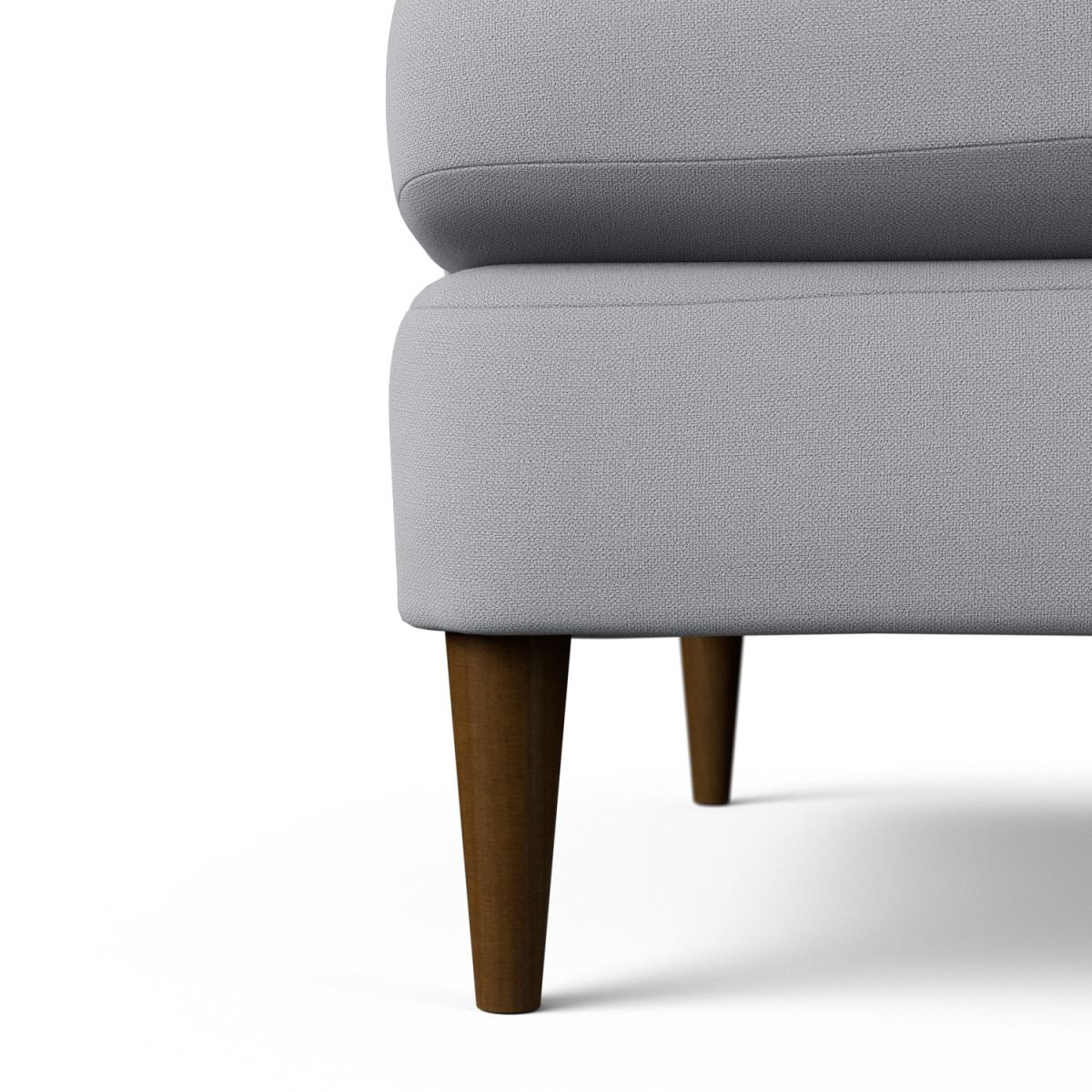 Habitat Frome Fabric 3 Seater Sofa - Grey - Dark Leg – image 5