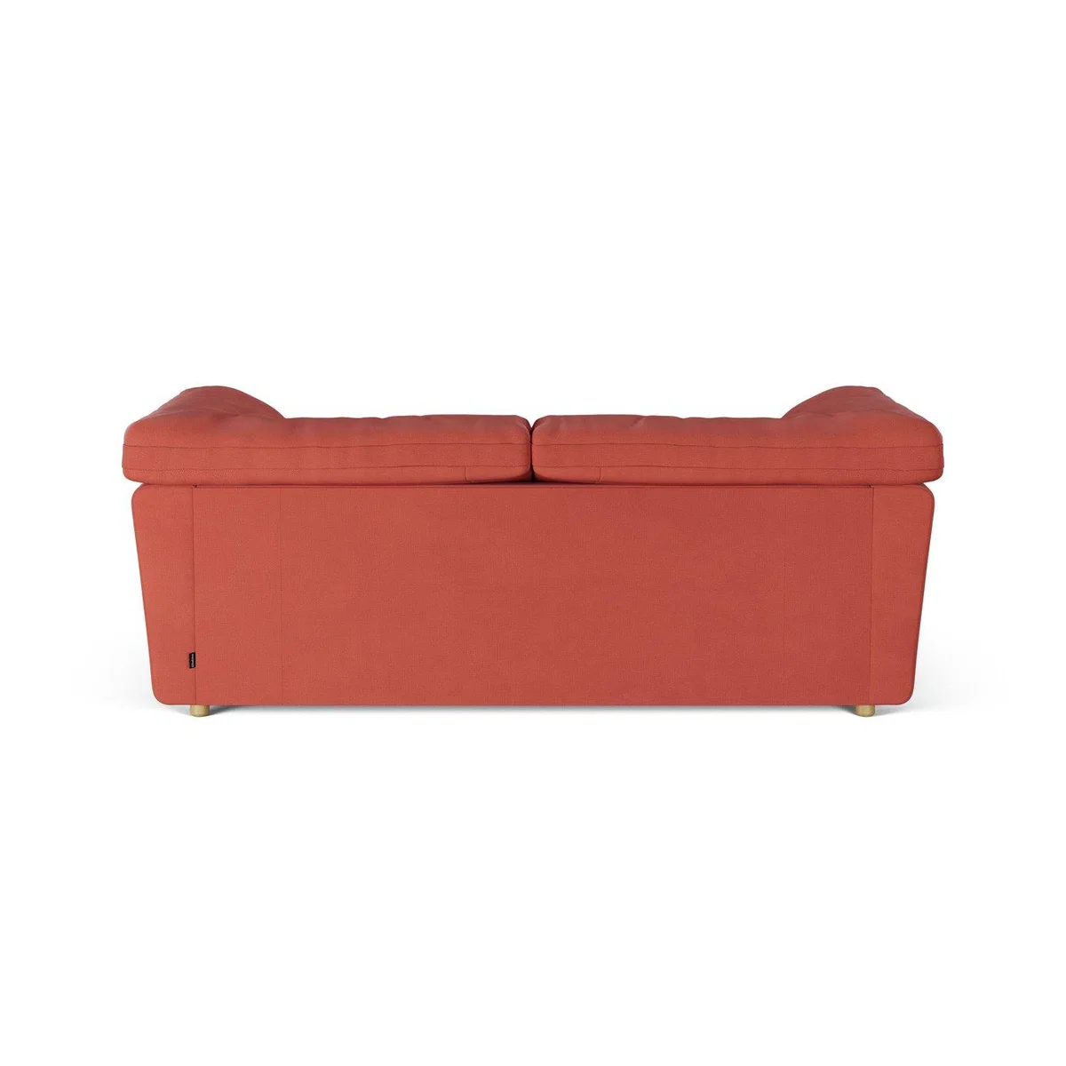 Habitat Wynn Fabric 3 Seater Sofa - Papaya - Ash Leg – image 4