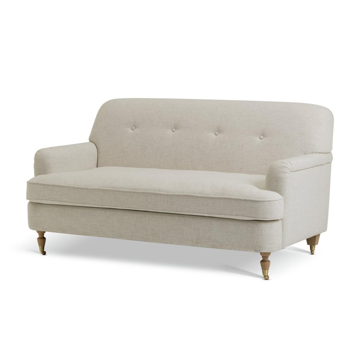 Habitat x Morris & Co. Merton Fabric 2 Seater Sofa - Cream – image 5