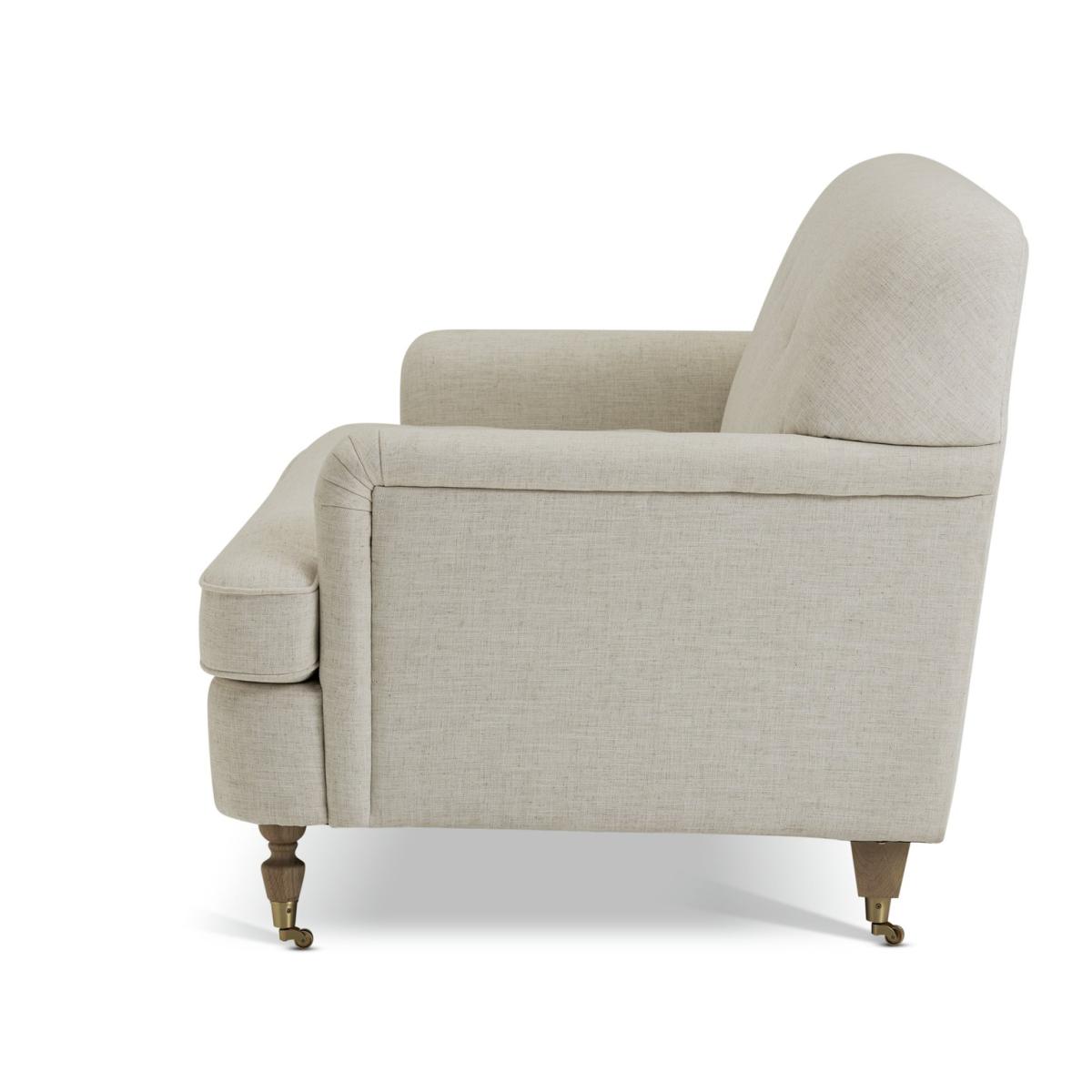 Habitat x Morris & Co. Merton Fabric 2 Seater Sofa - Cream – image 7