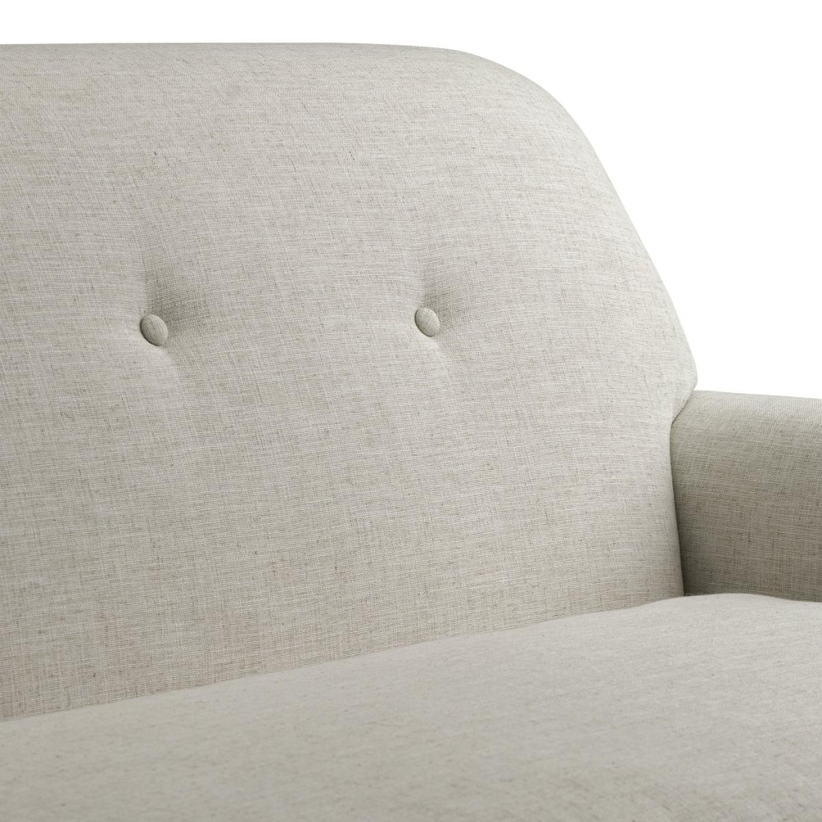 Habitat x Morris & Co. Merton Fabric 2 Seater Sofa - Cream – image 8