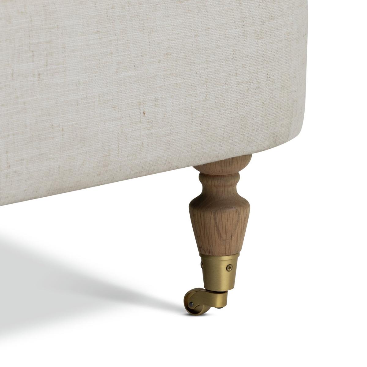 Habitat x Morris & Co. Merton Fabric 2 Seater Sofa - Cream – image 9