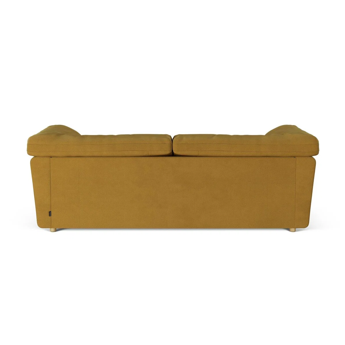 Habitat Wynn Fabric 4 Seater Sofa - Gold - Ash Leg – image 4