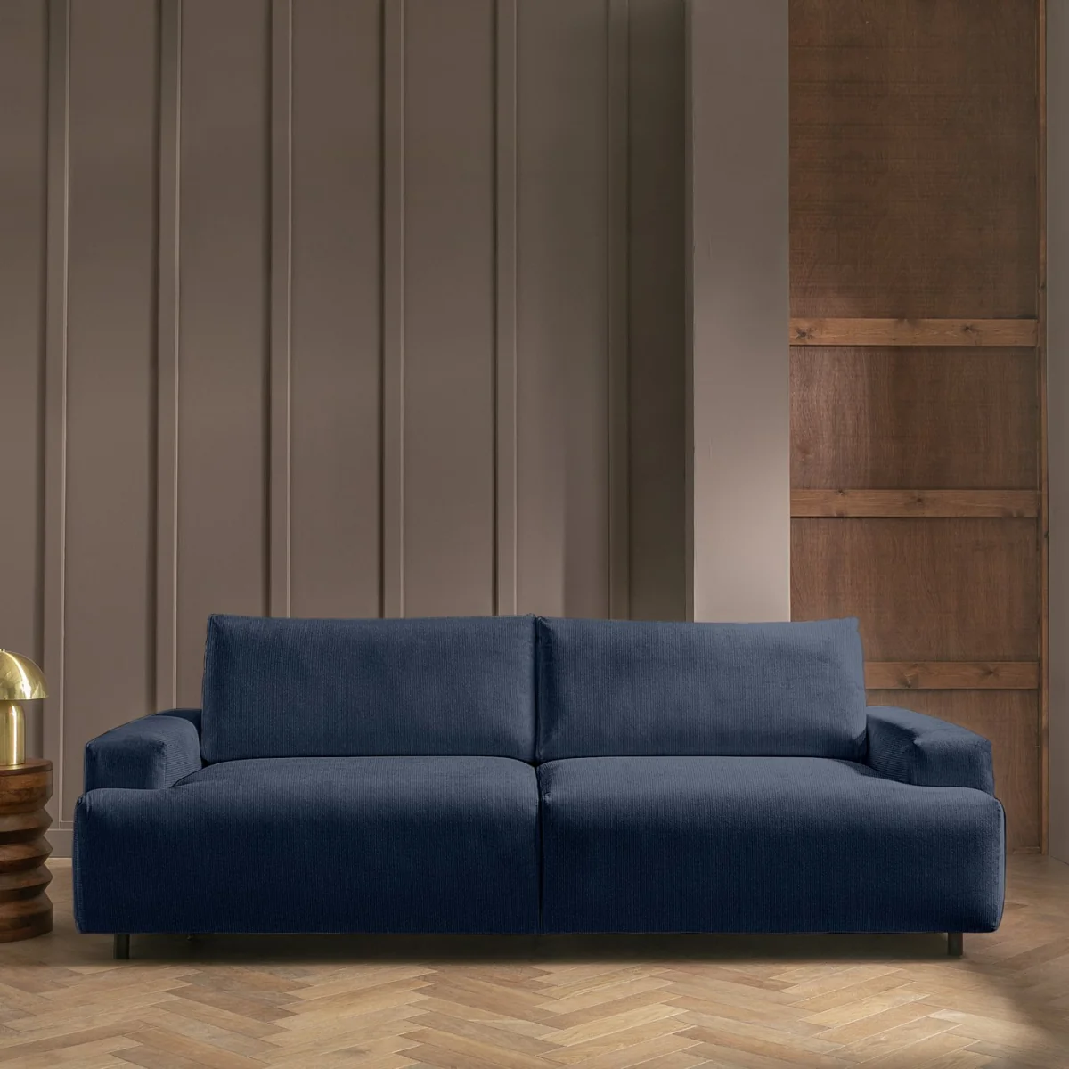 Habitat Julien Fabric 4 Seater Sofa Bed - Navy – image 1