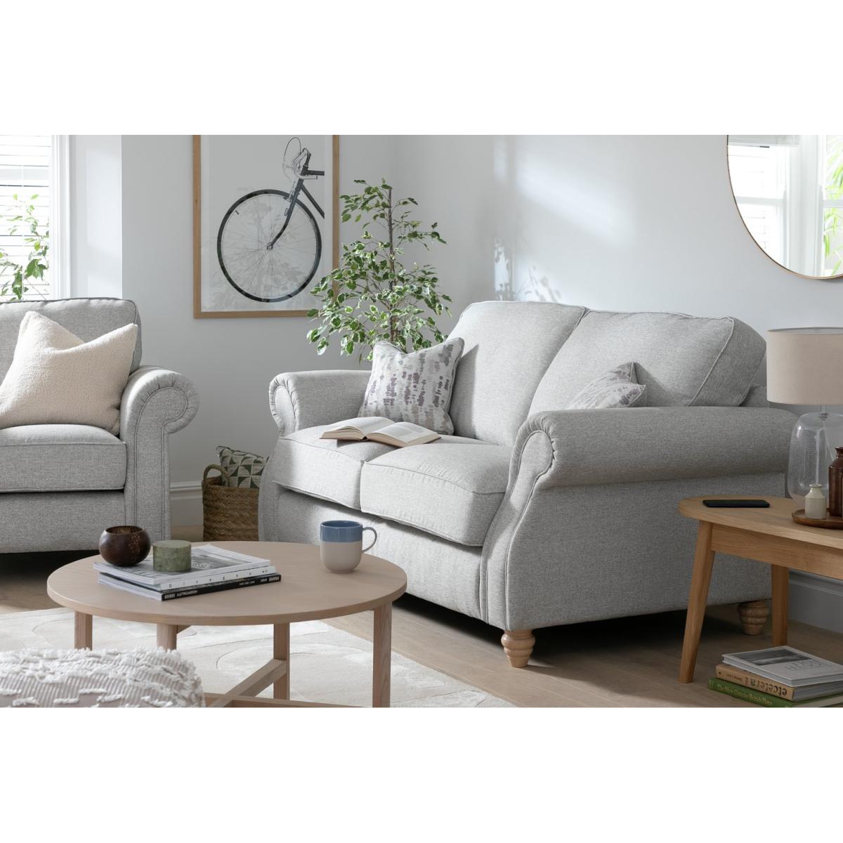 Habitat Wilfred 3 Seater Fabric Sofa - Charcoal – image 3