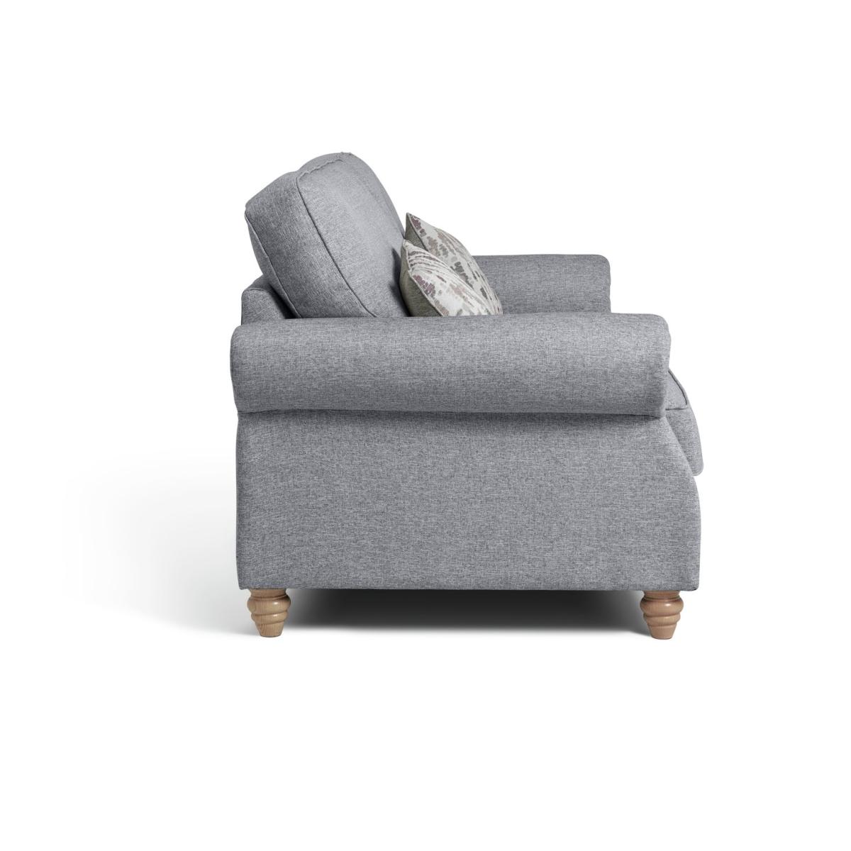 Habitat Wilfred 3 Seater Fabric Sofa - Charcoal – image 7