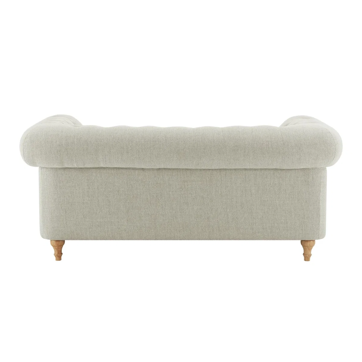 Habitat Chesterfield 2 Seater Fabric Sofa - Natural – image 6