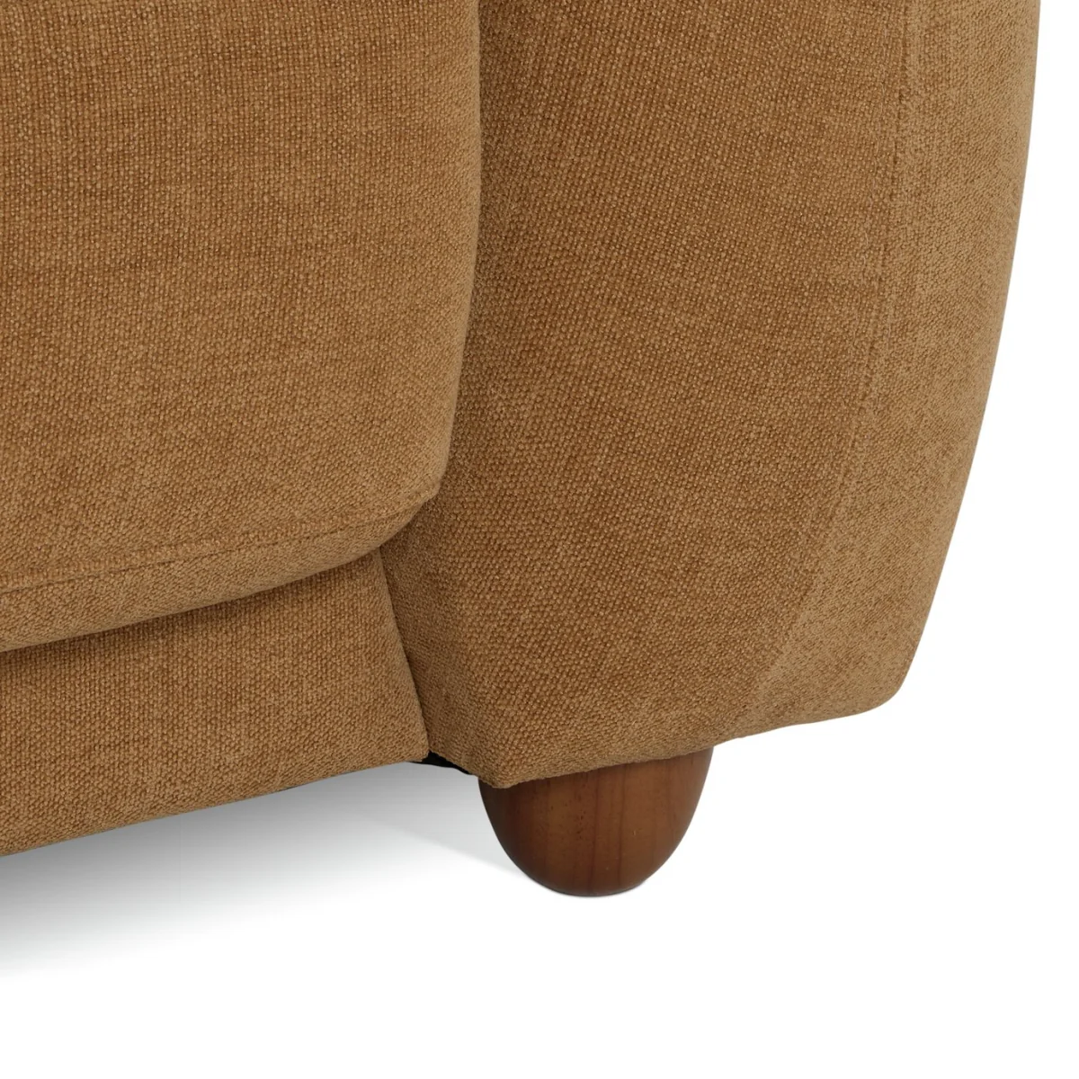 Habitat Casper Fabric 3 Seater Sofa - Camel – image 7