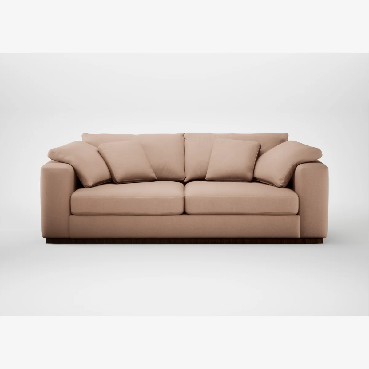 Heal's Trento 4 Seater Sofa Capelo Linen-Cotton Rosedale – image 1