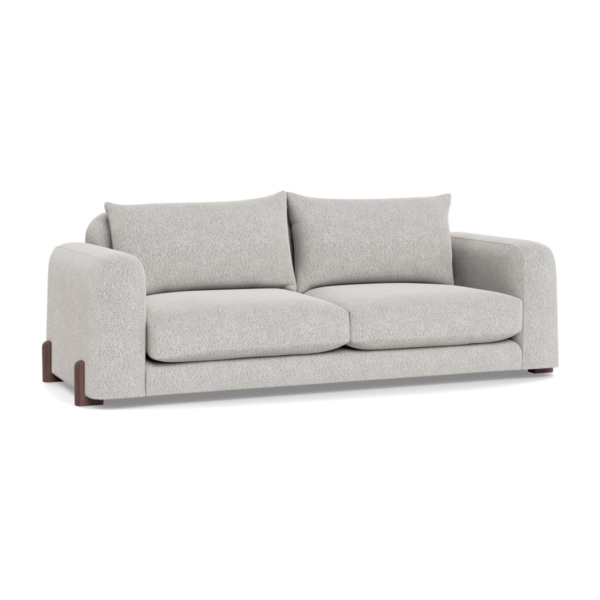 Heal's Nuvola 4 Seater Sofa Capelo Sea Shanty Walnut Stained Feet – image 1