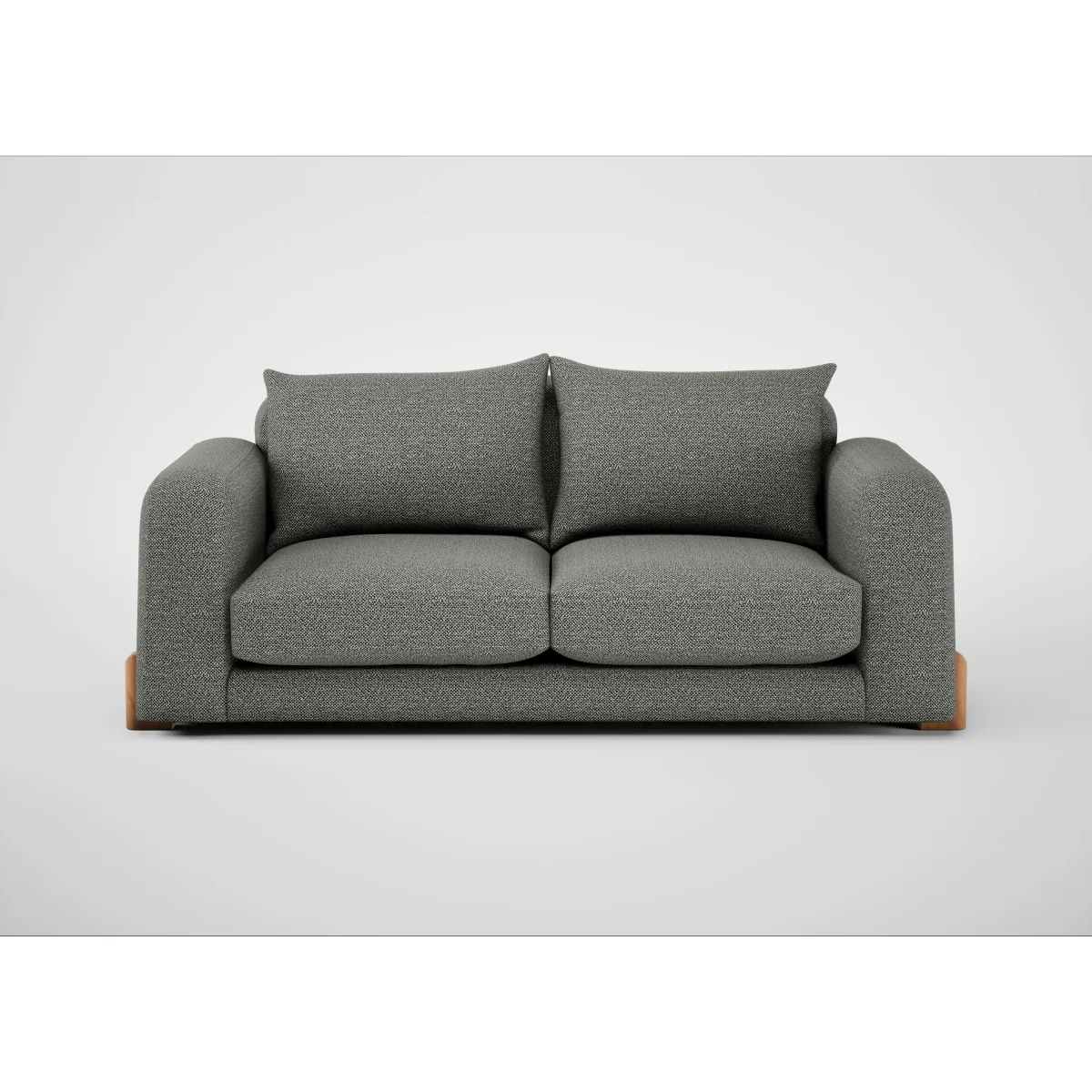Heal's Nuvola 3 Str Sofa Cotton Velvet Russet Natural Feet – image 5