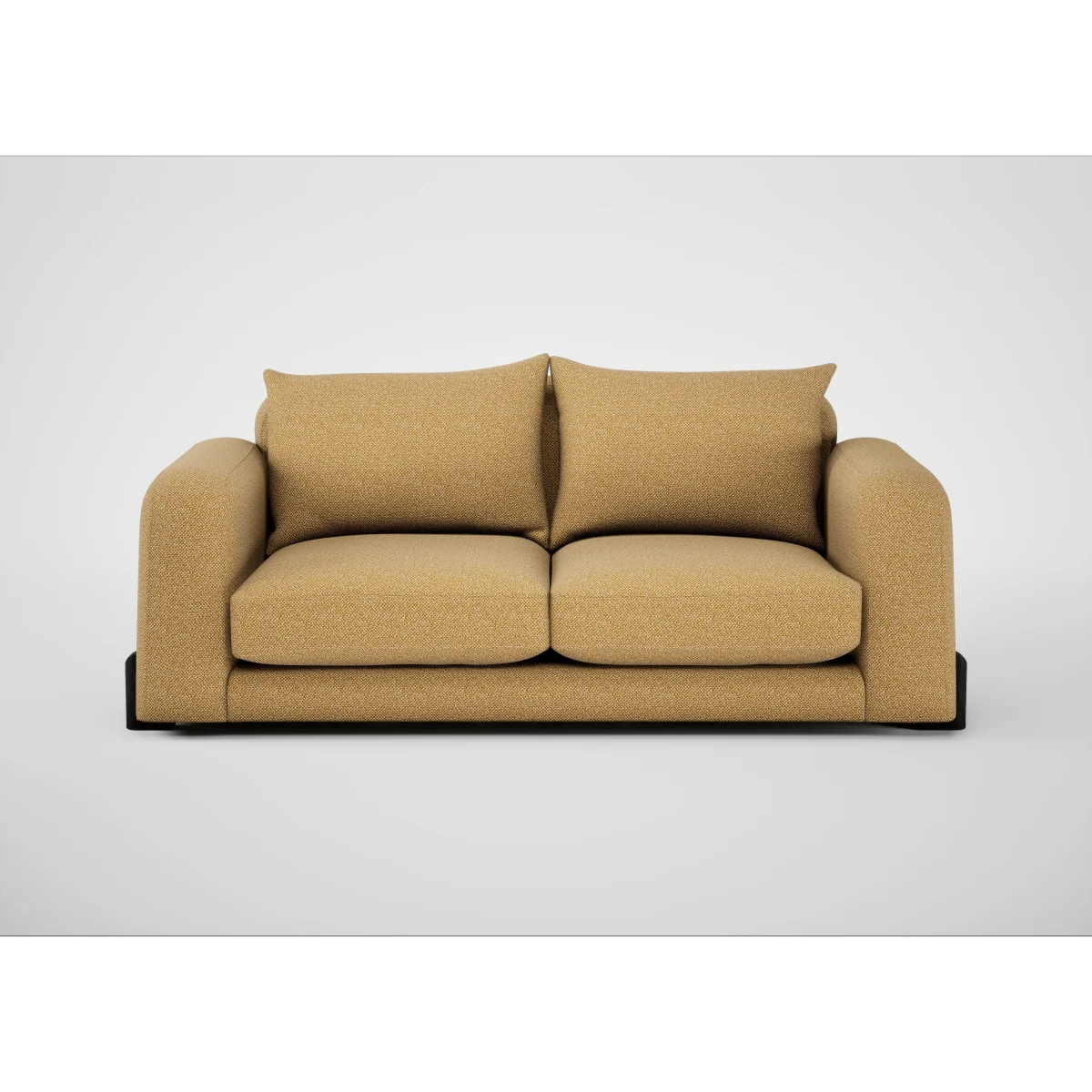 Heal's Nuvola 3 Str Sofa Cotton Velvet Russet Natural Feet – image 6