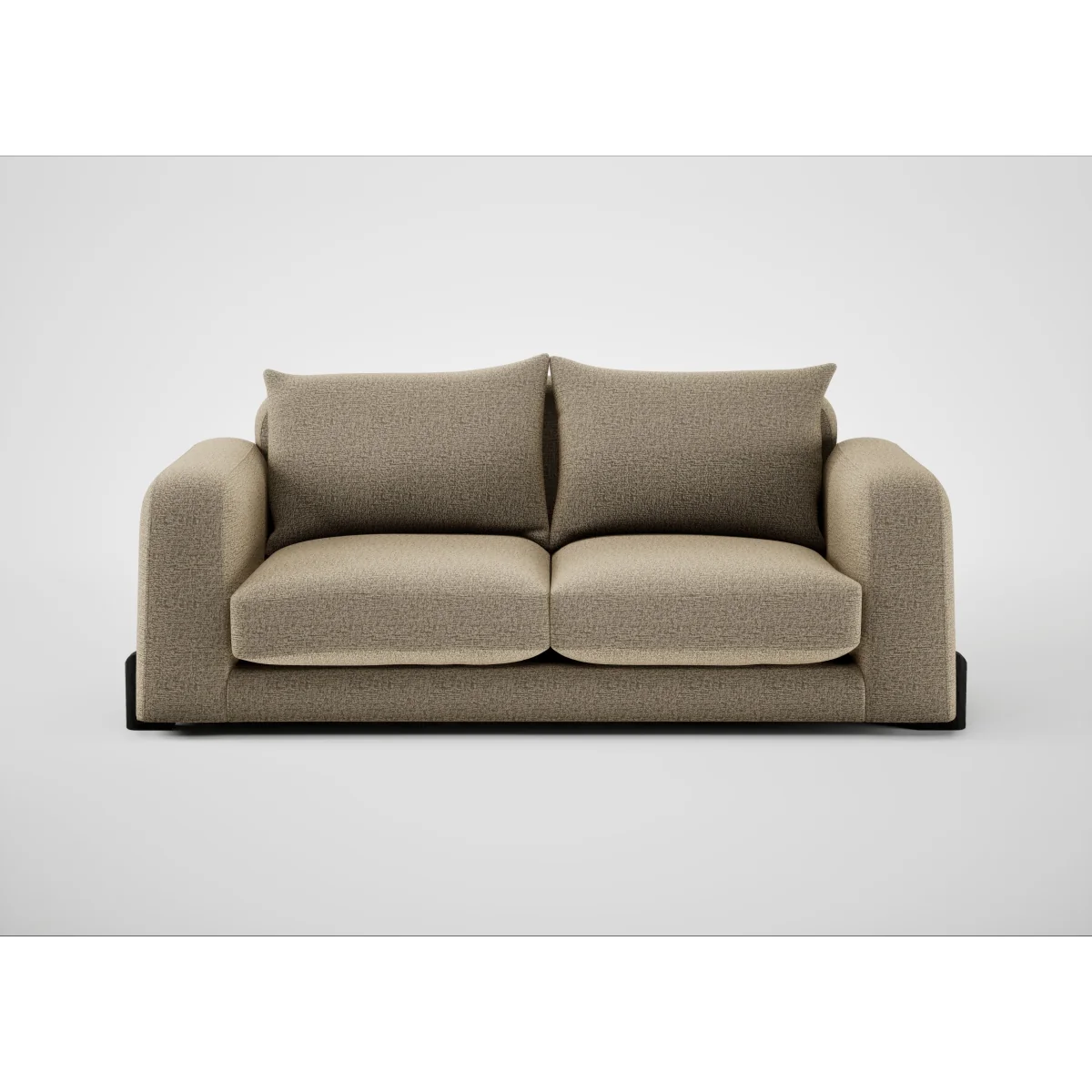 Heal's Nuvola 3 Str Sofa Cotton Velvet Russet Natural Feet – image 8
