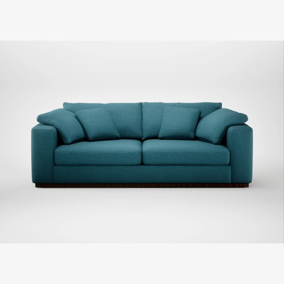 Heal's Trento 4 Seater Sofa Brushed Cotton Cadet – image 1