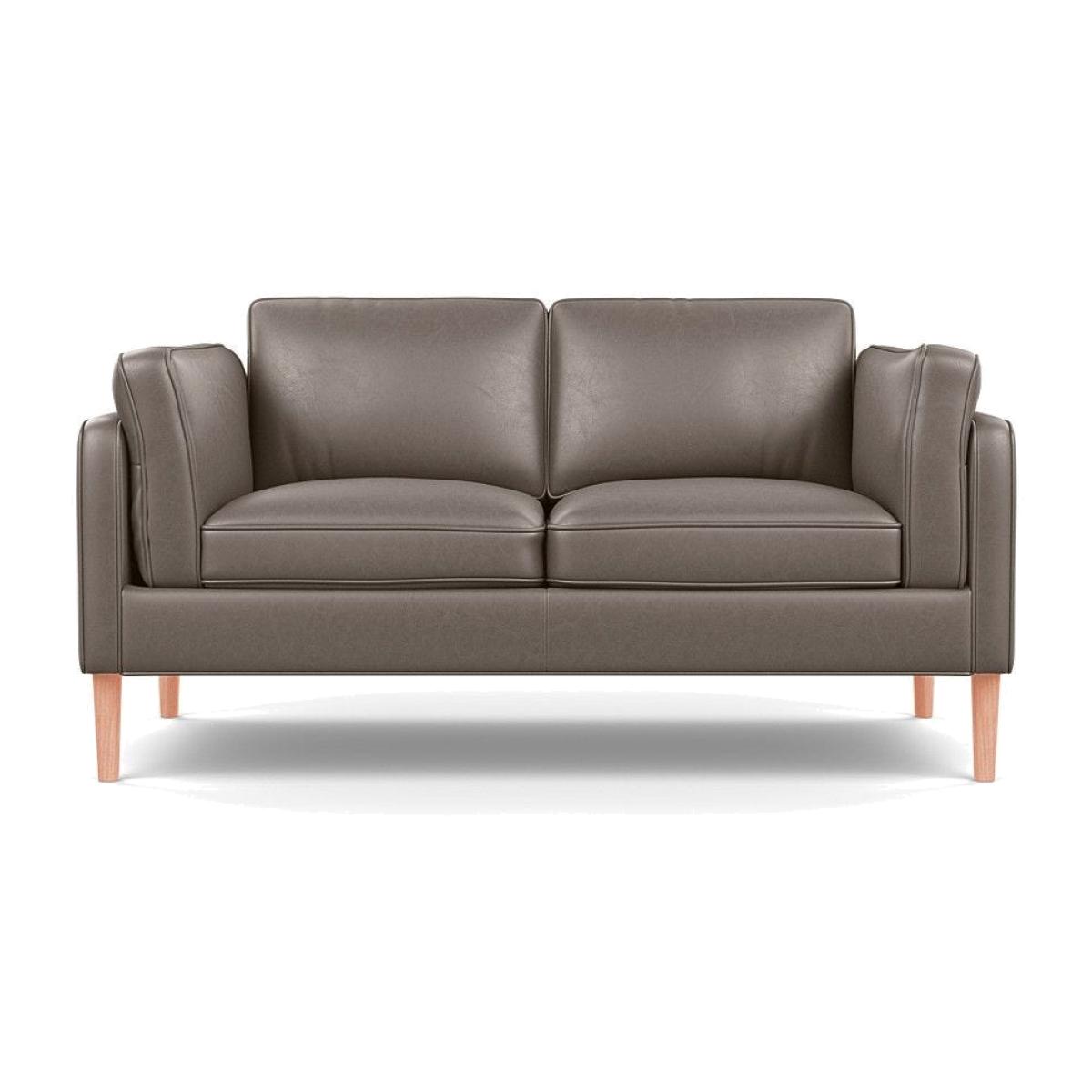 Heal's Sonno 2 Seater Sofa Nobilis Velvet Neptune Black Feet – image 1