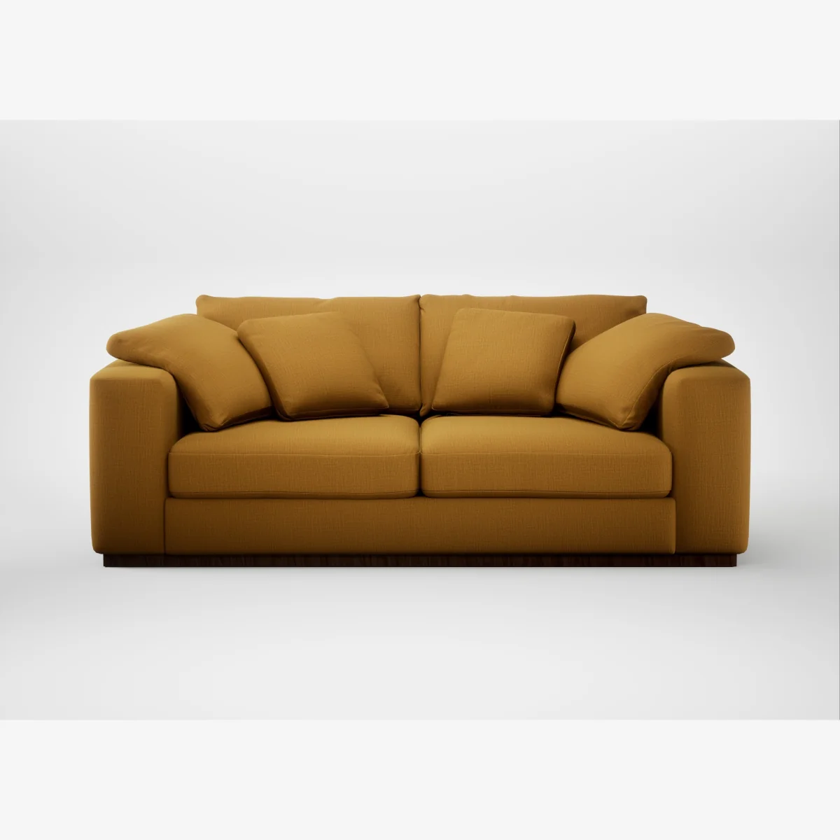 Heal's Trento 3 Seater Sofa Smart Cotton Linen Sahara – image 1