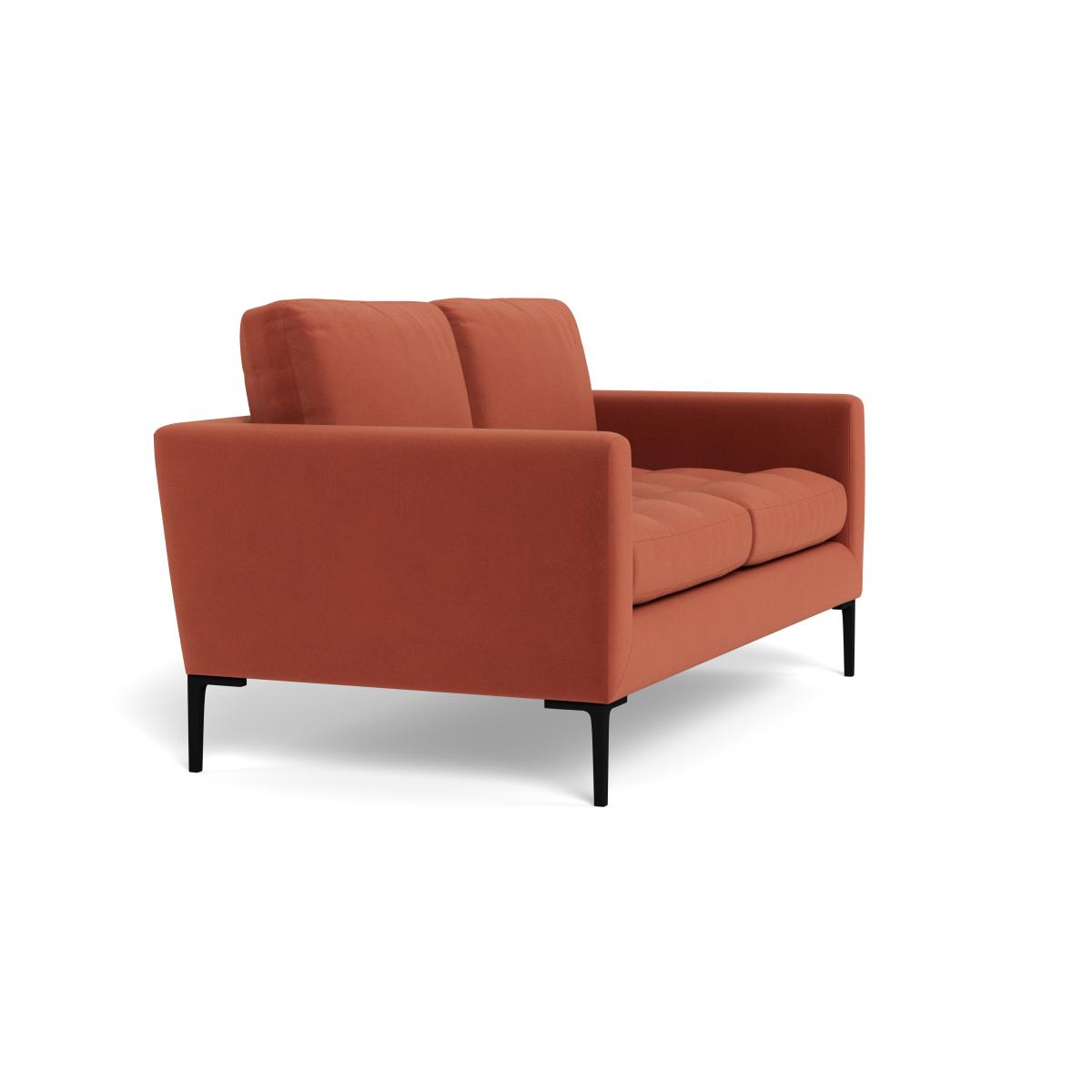 Heal's Eton 2 Seater Sofa Smart Luxe Velvet Tawny Brass Feet – image 2