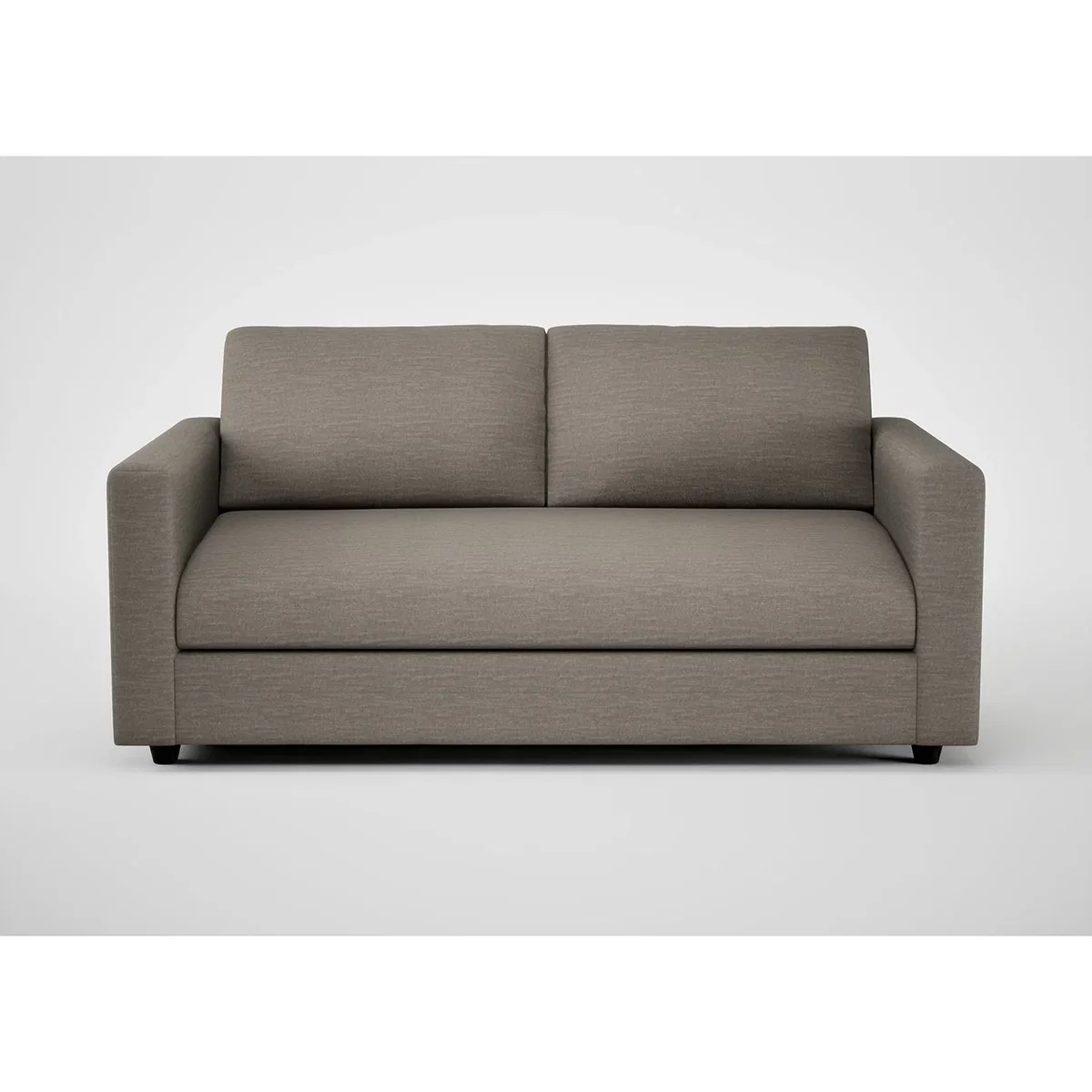 Heal's Nimbus II 3 Seater Sofa Boucle Indigo Black Feet – image 3