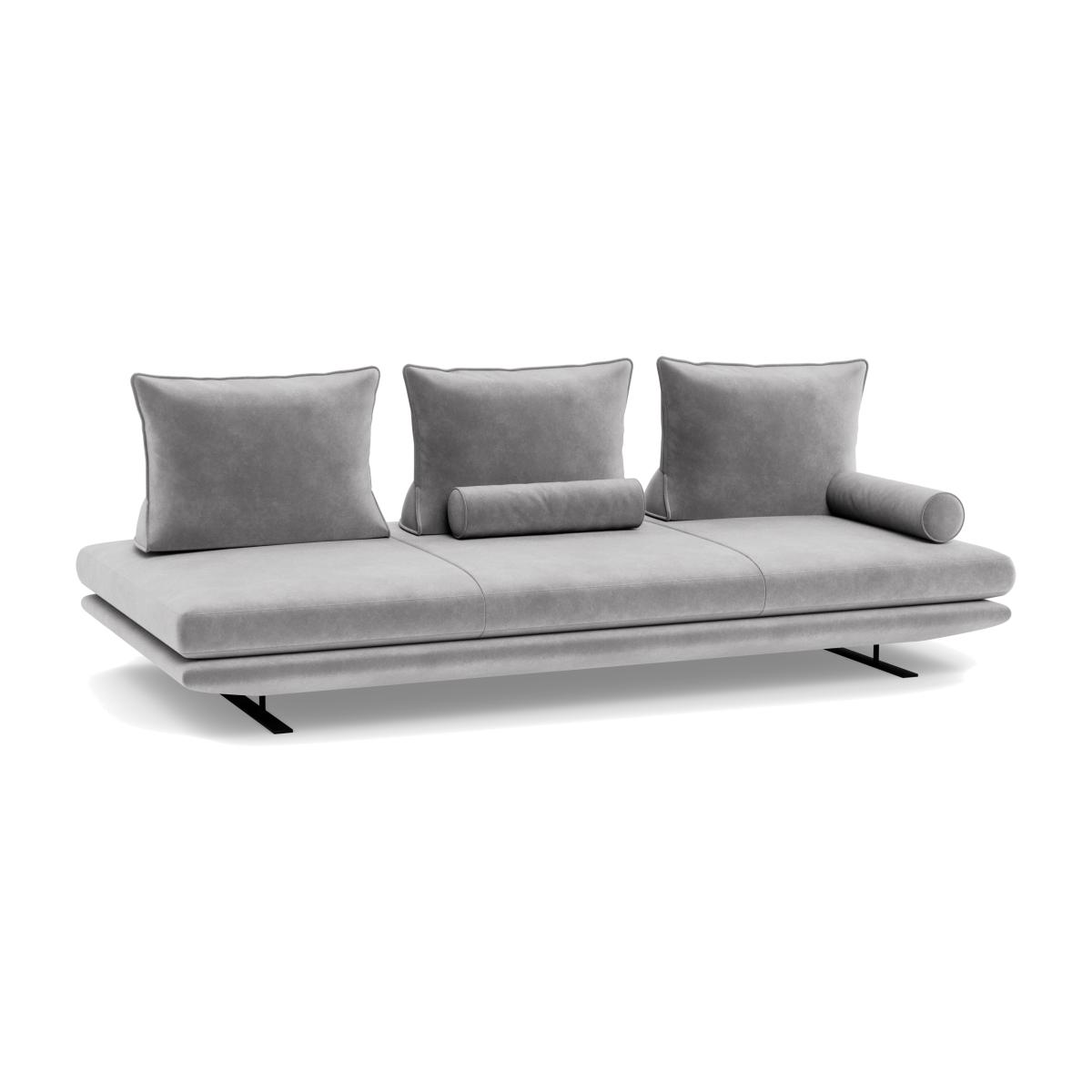 Ligne Roset Prado Large Settee Alcantara Pearl Grey – image 1