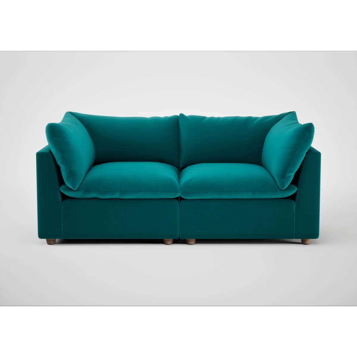 Heal's Astrid 3 Seater Sofa Capelo Linen Sea Salt Natural Feet – image 13