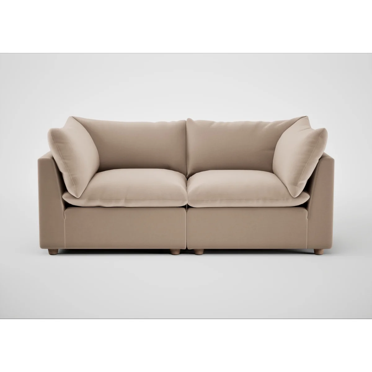 Heal's Astrid 3 Seater Sofa Capelo Linen Sea Salt Natural Feet – image 14