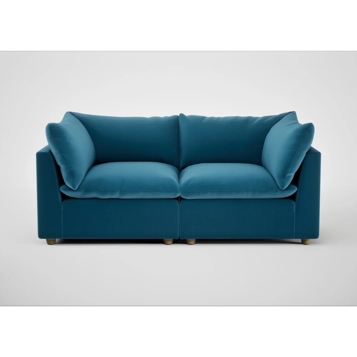 Heal's Astrid 3 Seater Sofa Capelo Linen Sea Salt Natural Feet – image 15