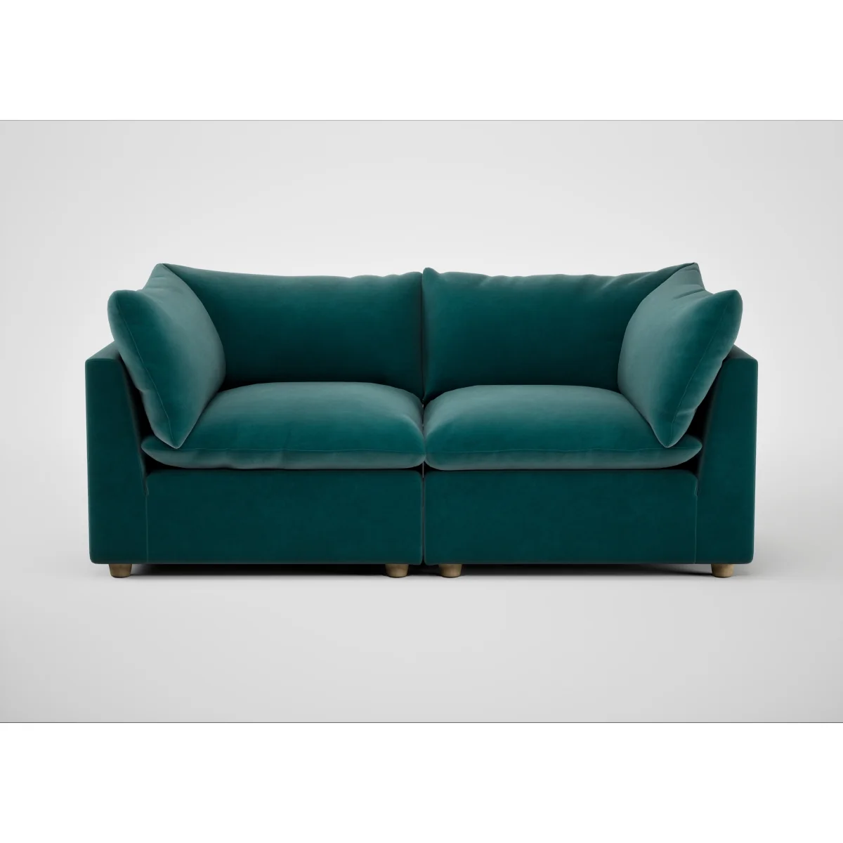 Heal's Astrid 3 Seater Sofa Capelo Linen Sea Salt Natural Feet – image 18