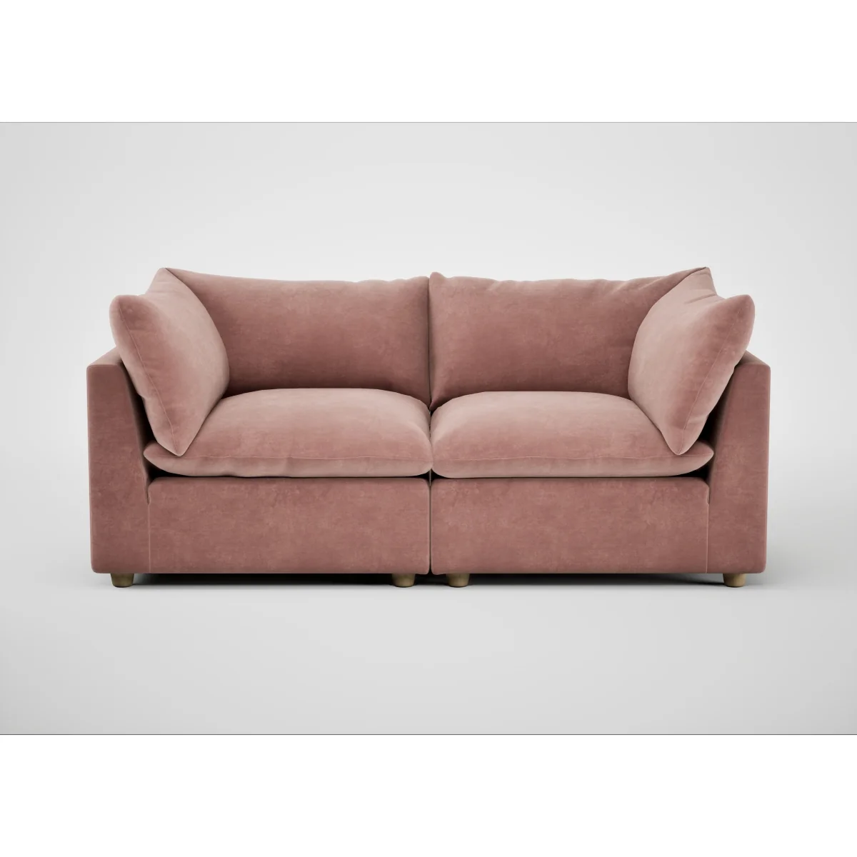 Heal's Astrid 3 Seater Sofa Capelo Linen Sea Salt Natural Feet – image 21