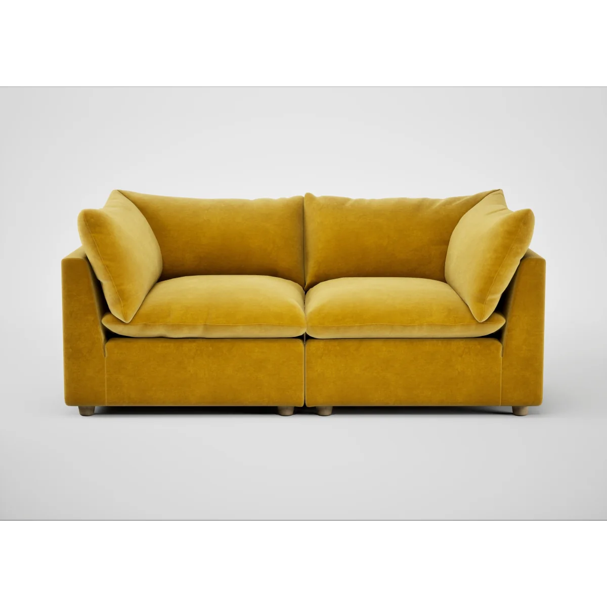 Heal's Astrid 3 Seater Sofa Capelo Linen Sea Salt Natural Feet – image 22