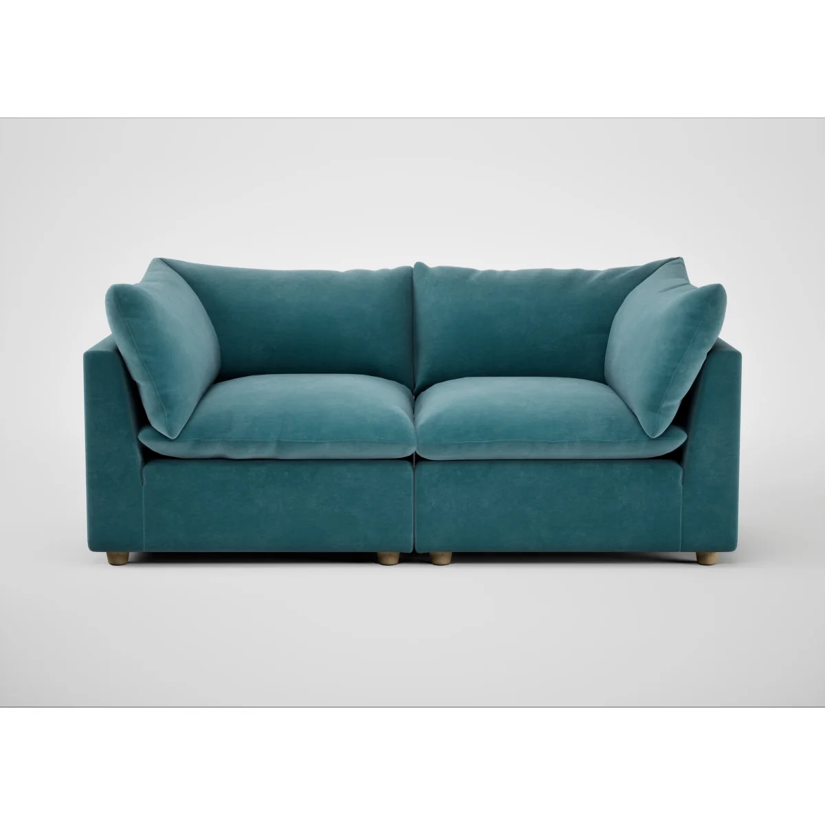 Heal's Astrid 3 Seater Sofa Capelo Linen Sea Salt Natural Feet – image 23
