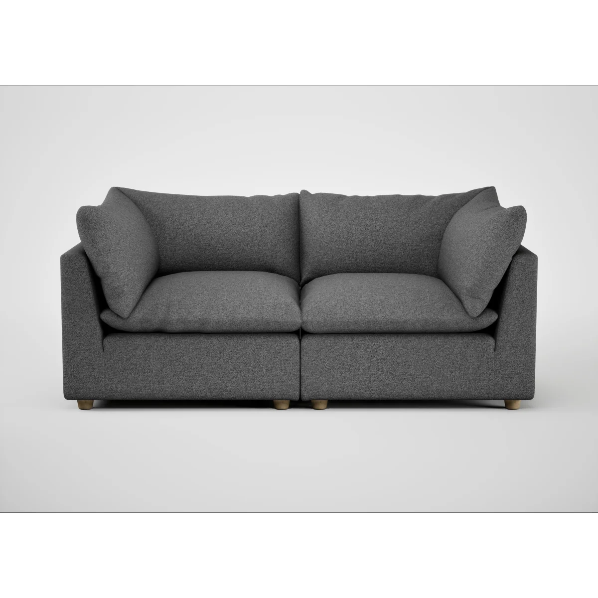 Heal's Astrid 3 Seater Sofa Capelo Linen Sea Salt Natural Feet – image 24