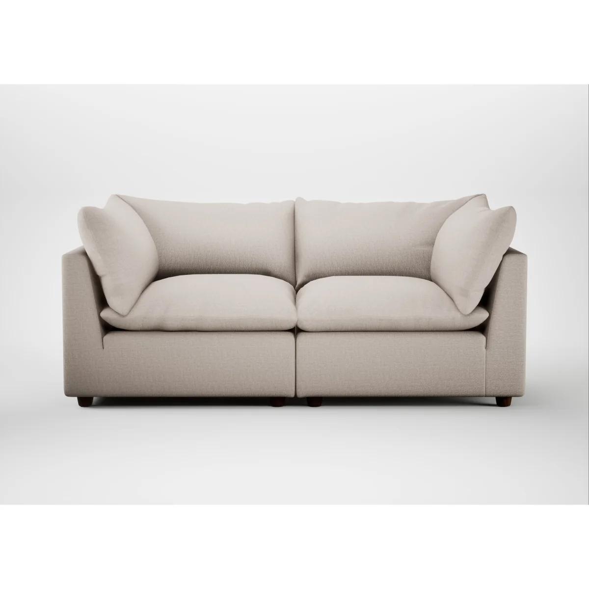 Heal's Astrid 3 Seater Sofa Capelo Linen Sea Salt Natural Feet – image 39