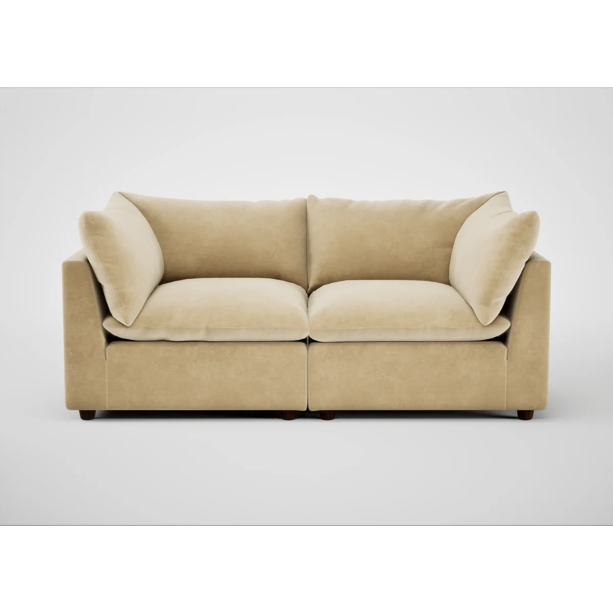 Heal's Astrid 3 Seater Sofa Capelo Linen Sea Salt Natural Feet – image 45