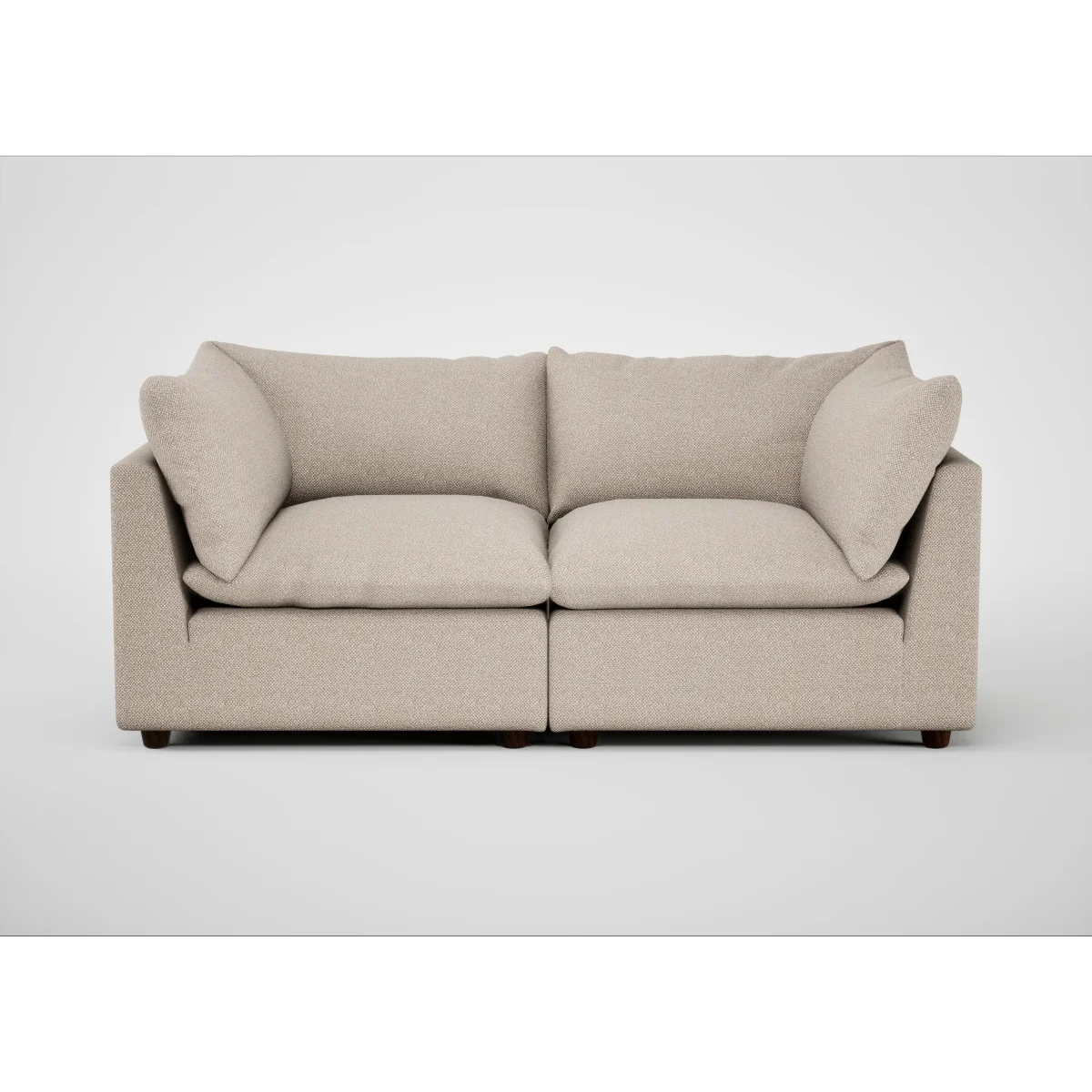 Heal's Astrid 3 Seater Sofa Capelo Linen Sea Salt Natural Feet – image 56
