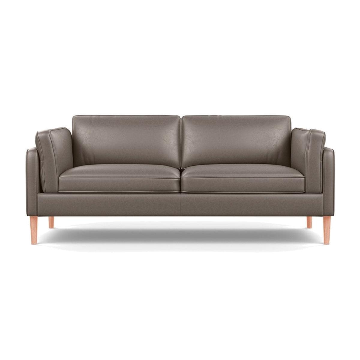 Heal's Sonno 3 Seater Sofa Nobilis Velvet Neptune Walnut Feet – image 1