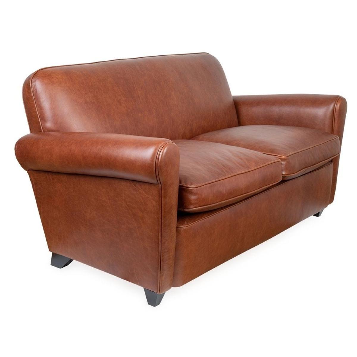 Heal's Barrington II 2 Seater Sofa Tan Leather – image 8