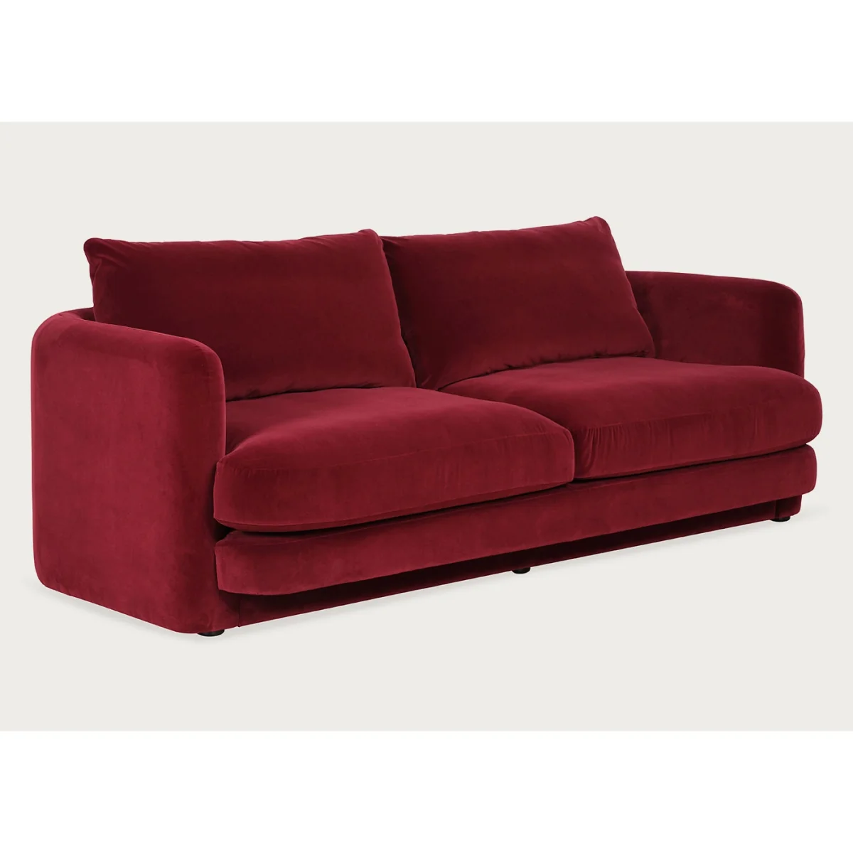 Heal's Rafi 3 Seater Sofa Loop Twill Ochre – image 4