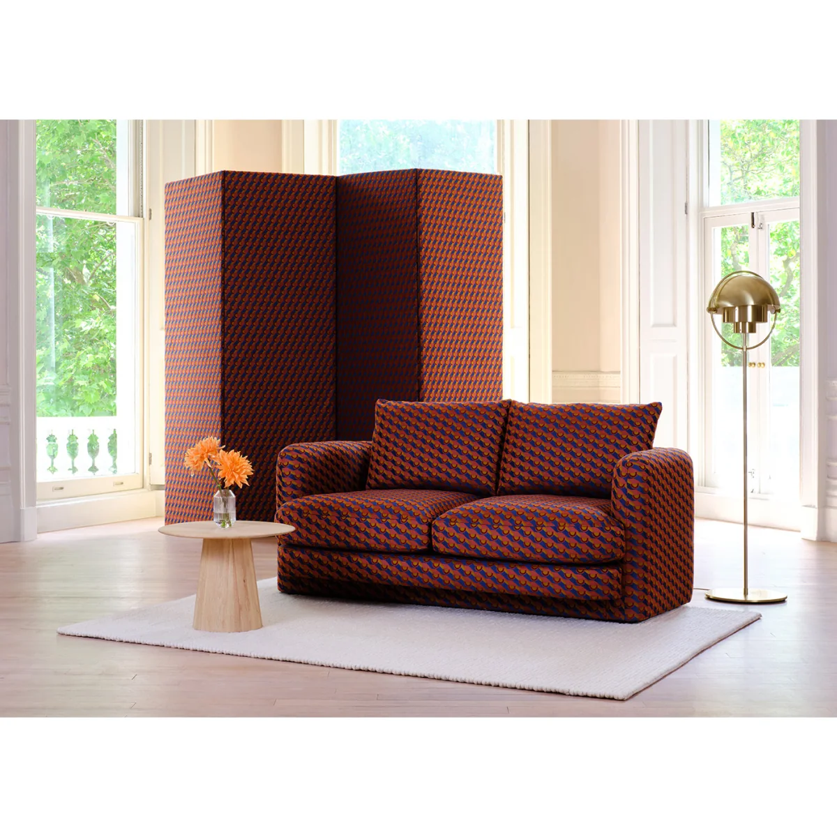 Heal's Rafi 2 Seater Sofa Loop Twill Fossil – image 3
