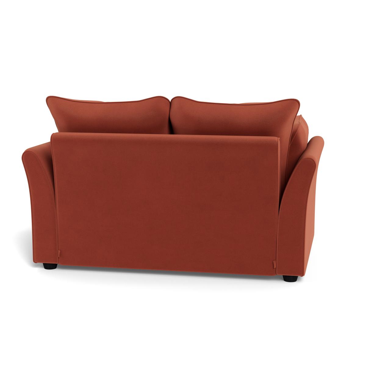 Heal's Tailor 2 Seater Sofa Smart Luxe Velvet Tawny Black Feet – image 5