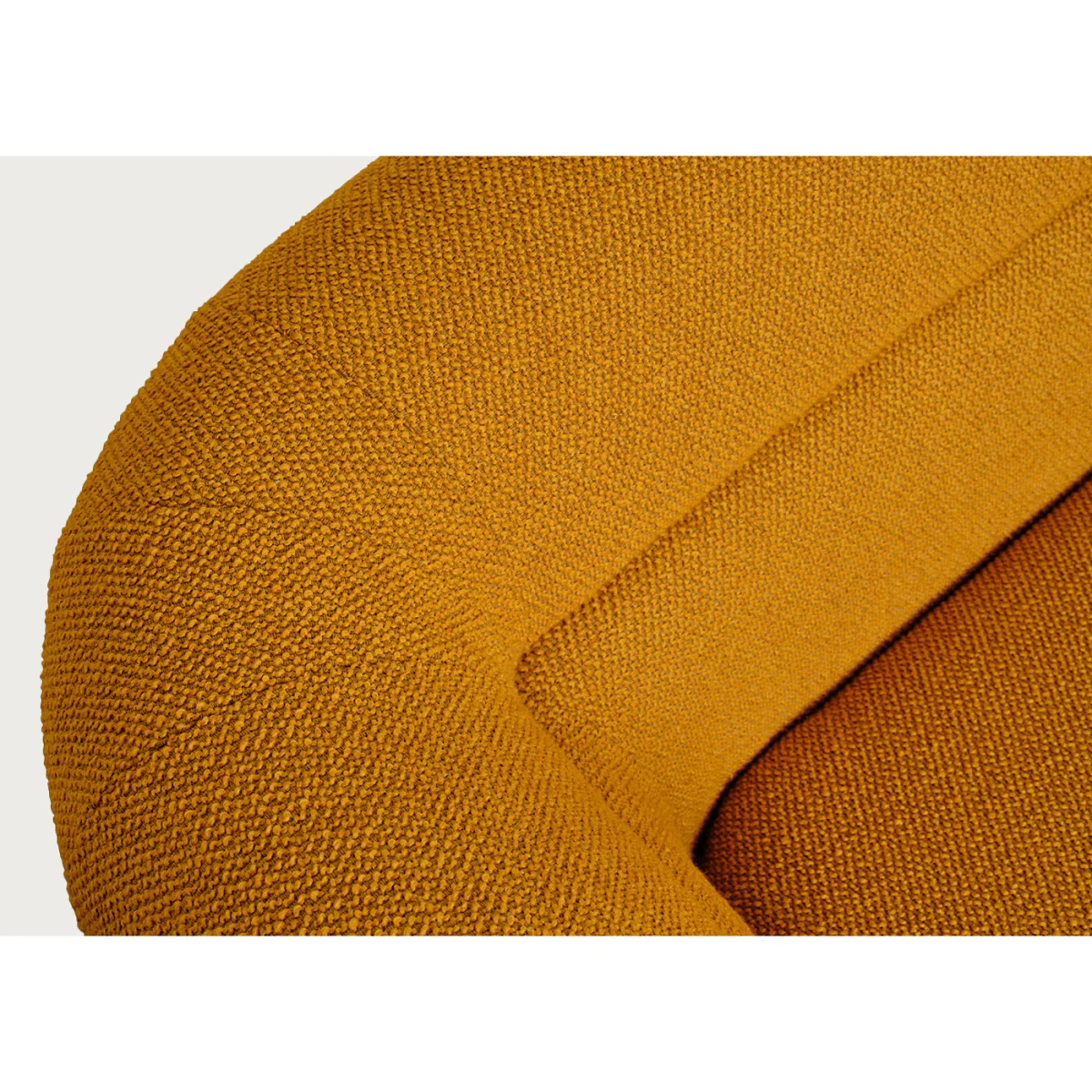 Heal's Lilli Up 3 Seater Sofa Capelo Linen-Cotton Etruscan Red Black Feet – image 5