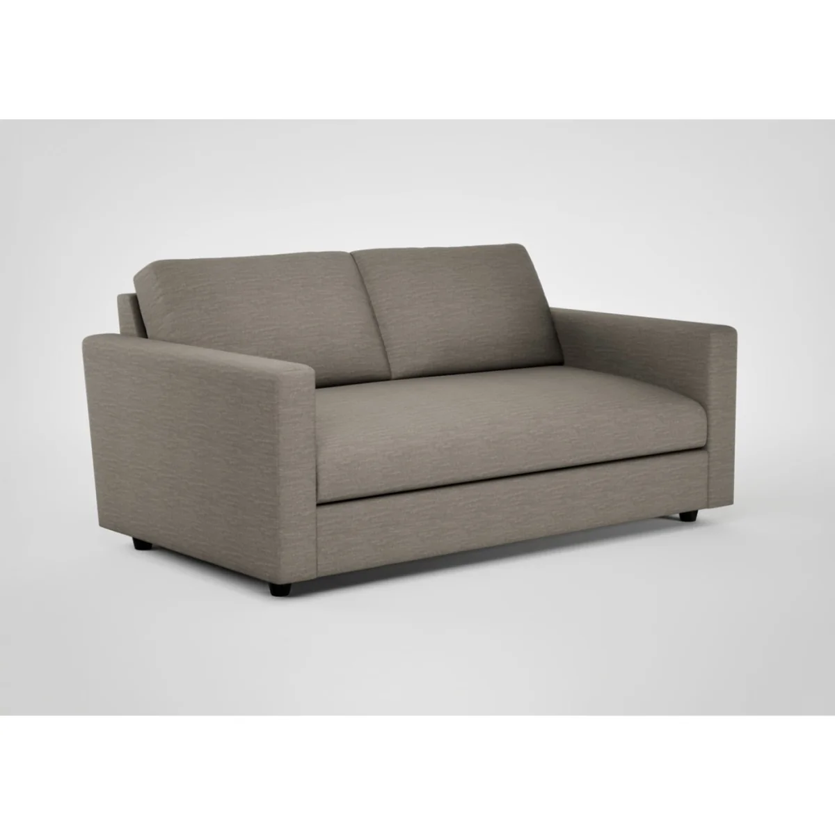Heal's Nimbus II 3 Seater Sofa Loop Twill Fossil Black Feet – image 4
