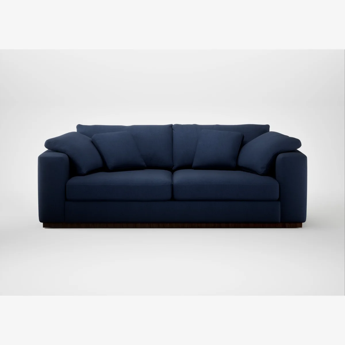Heal's Trento 4 Seater Sofa Capelo Linen-Cotton Inkspot – image 1
