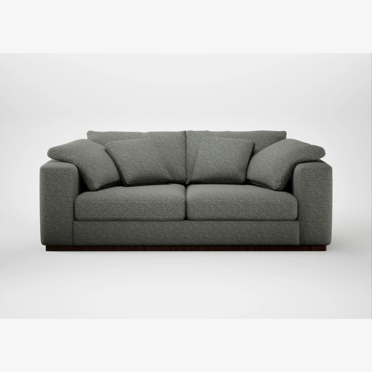 Heal's Trento 3 Seater Sofa Boucle Tweed Lapis – image 1