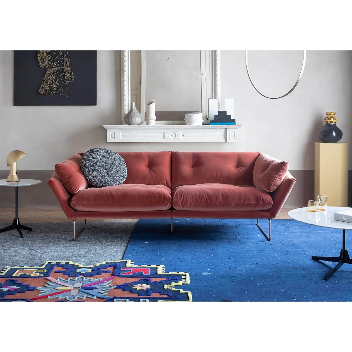 Saba Italia New York Suite 4 Seater Sofa – image 2