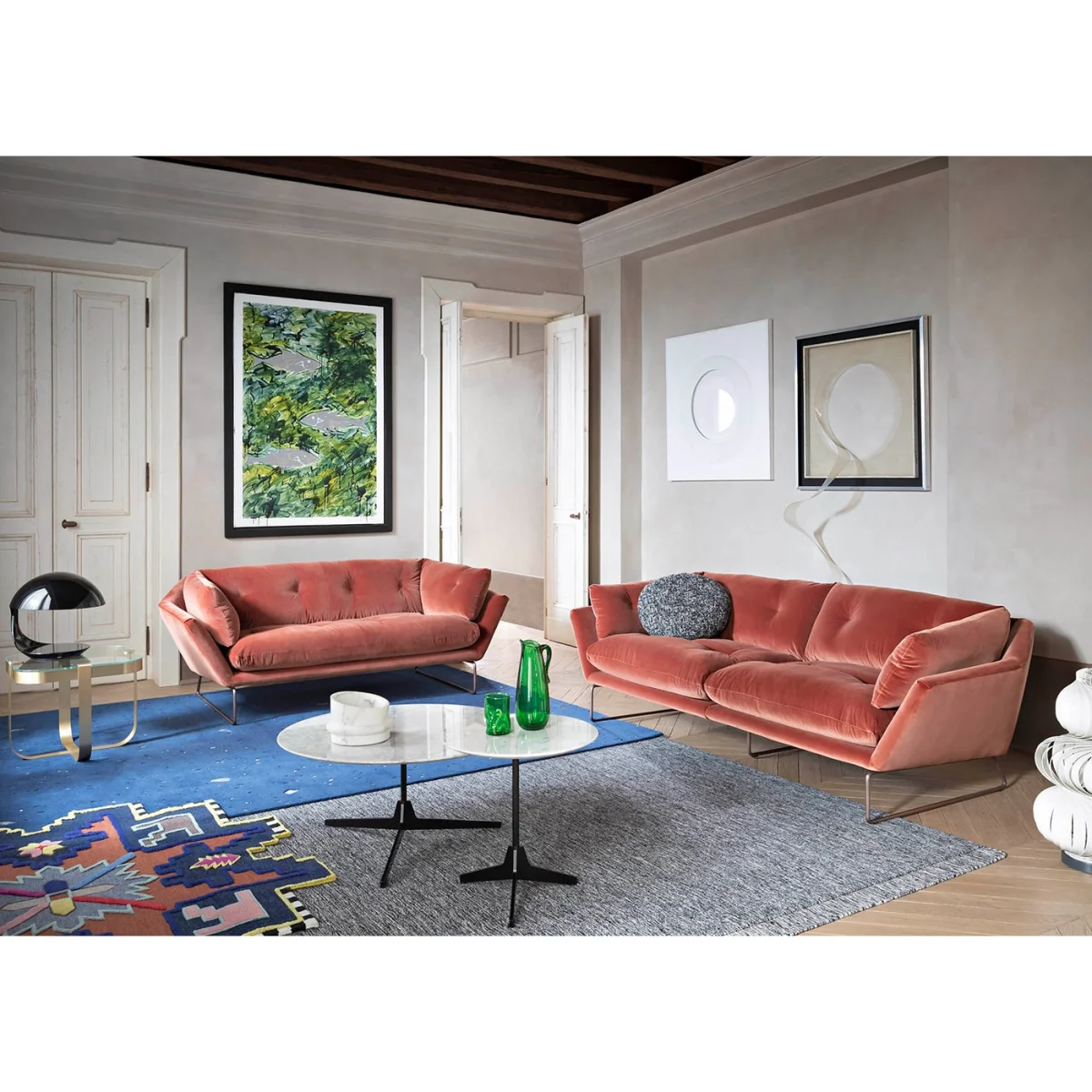 Saba Italia New York Suite 4 Seater Sofa – image 3