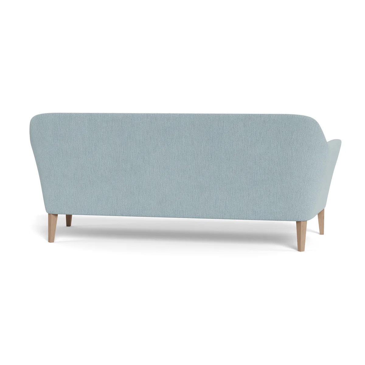 Heal's Wallis 4 Seater Sofa Smart Linen Mix Duck Egg Natural Ash Feet – image 5