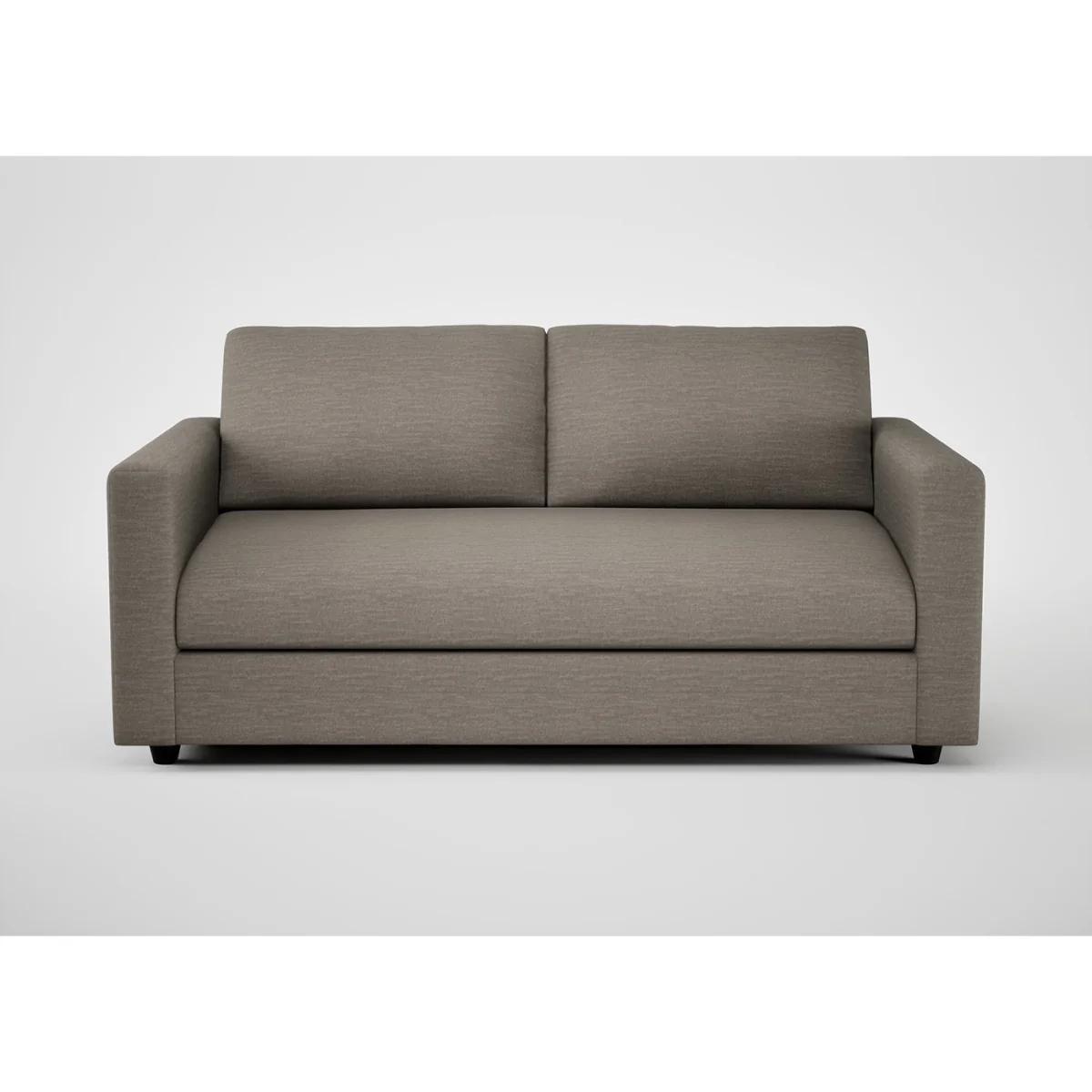 Heal's Nimbus II 3 Seater Sofa Loop Twill Midnight Black Feet – image 3