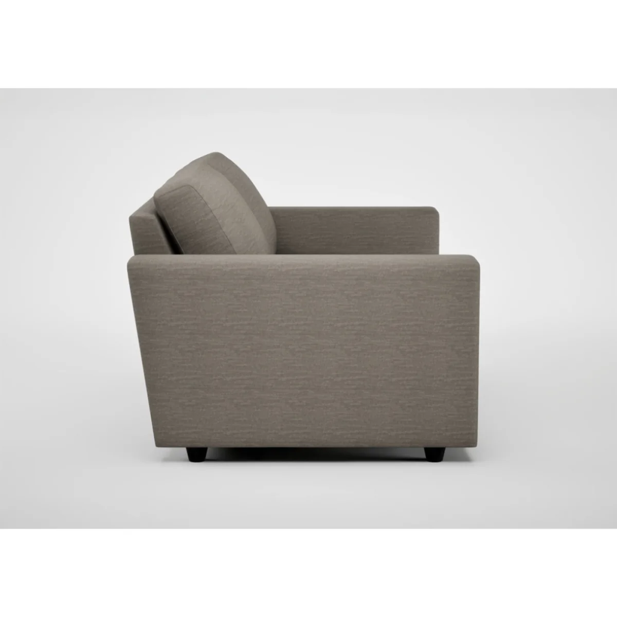 Heal's Nimbus II 3 Seater Sofa Loop Twill Midnight Black Feet – image 5