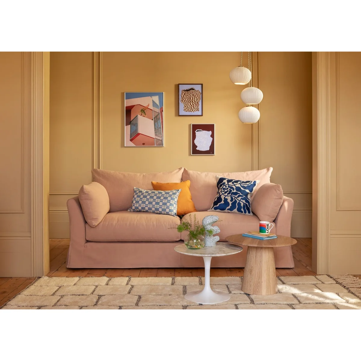 Heal's Tailor Loose Cover 2 Seater Sofa – image 2